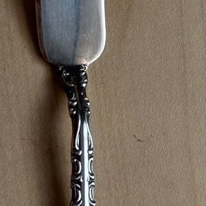 Birks Regency Plate Louis de France Master Butter Spreader